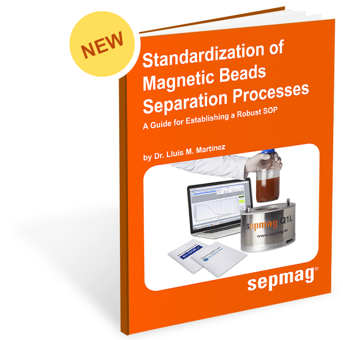SEP - Ebook - Cover - Standardization of Magnetic Beads Separation Processes - Portada 3D_V2_NEW